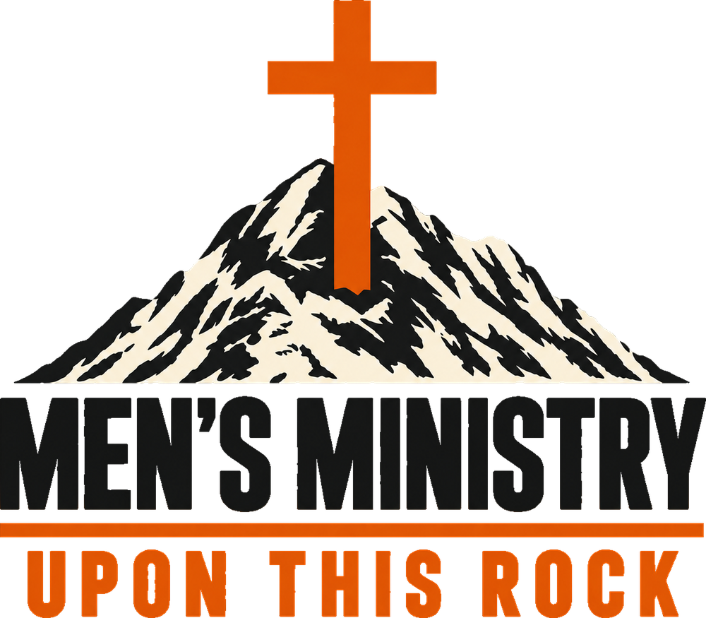 Men's Ministry: Upon This Rock logo